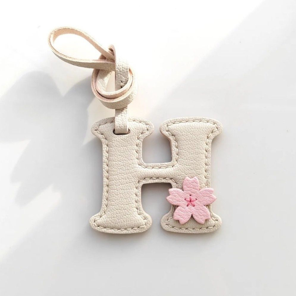 Creative คุณภาพสูงของแท้หนังเร - Monogram Keychain Leather บทวิจารณ์และราคา