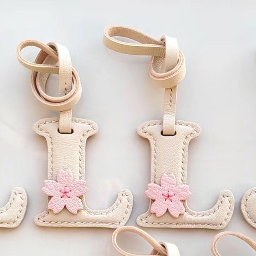 Creative คุณภาพสูงของแท้หนังเร - Monogram Keychain Leather บทวิจารณ์และราคา