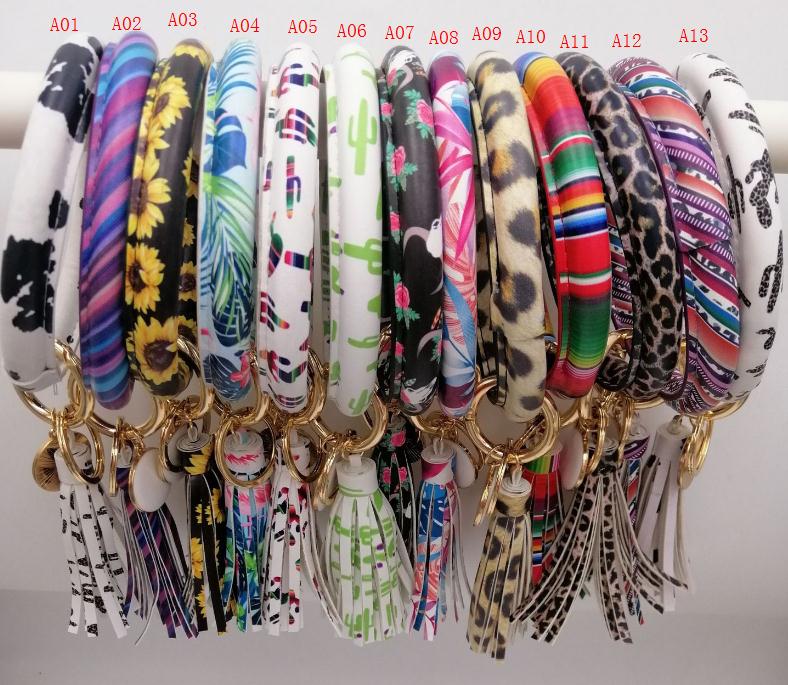 ดอกทานตะวันกระบองเพชร Monogram - Monogram Keychain Leather บทวิจารณ์และราคา