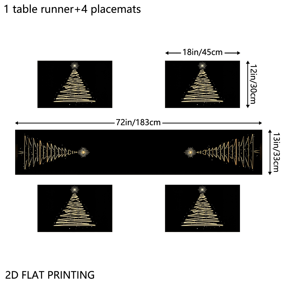 ผ้าปูโต๊ะและแผ่นรองจานลายต้นคร - Family Tree Print บทวิจารณ์และราคา