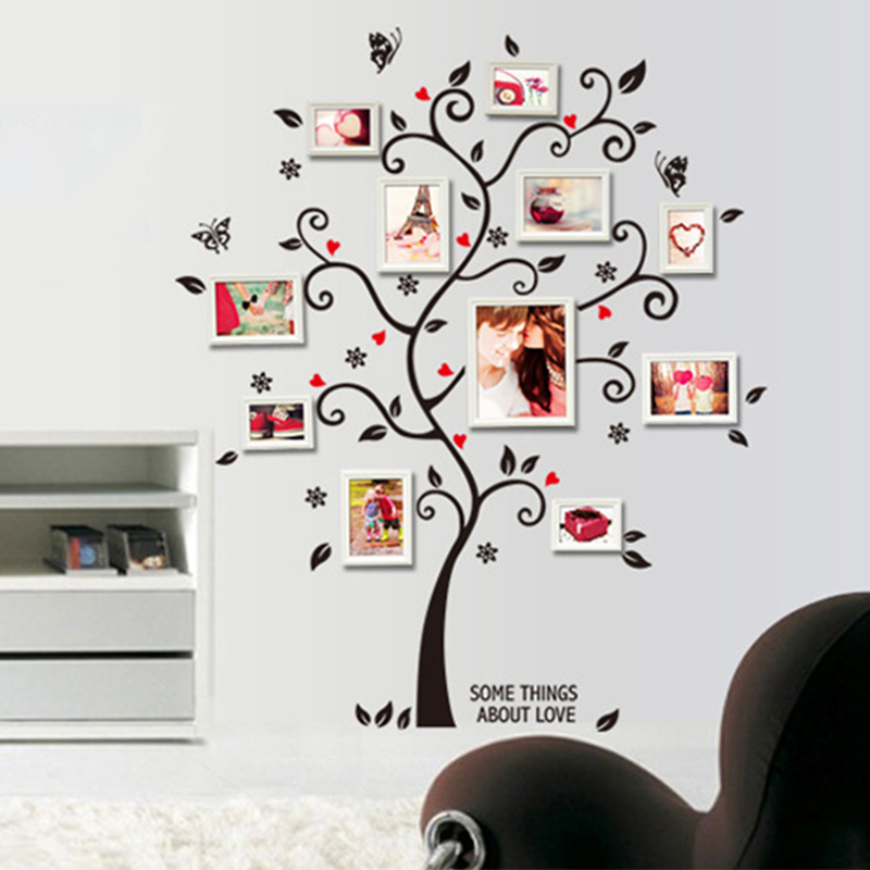 DIY Family กรอบรูปต้นไม้สติ๊กเ - Family Tree Print บทวิจารณ์และราคา