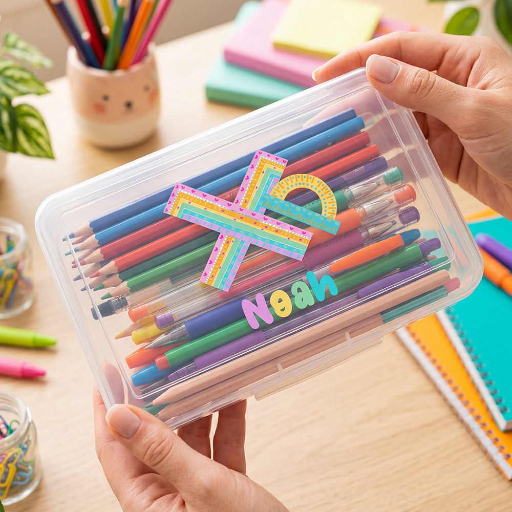 กล่องดินสอสั่งทำพิเศษ กล่องเคร - Personalized Name Box บทวิจารณ์และราคา
